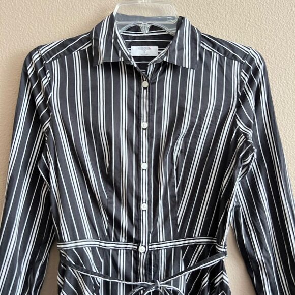 UNTUCKit Willow Classic Striped Shirt Dress - Picture 5 of 13